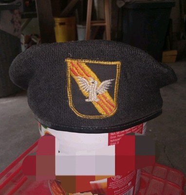 Original Vietnam Naval Advisory Group Beret MAAG NAG NAVFORV Brown Water Navy 