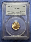 1954-D Roosevelt Dime - PCGS MS67