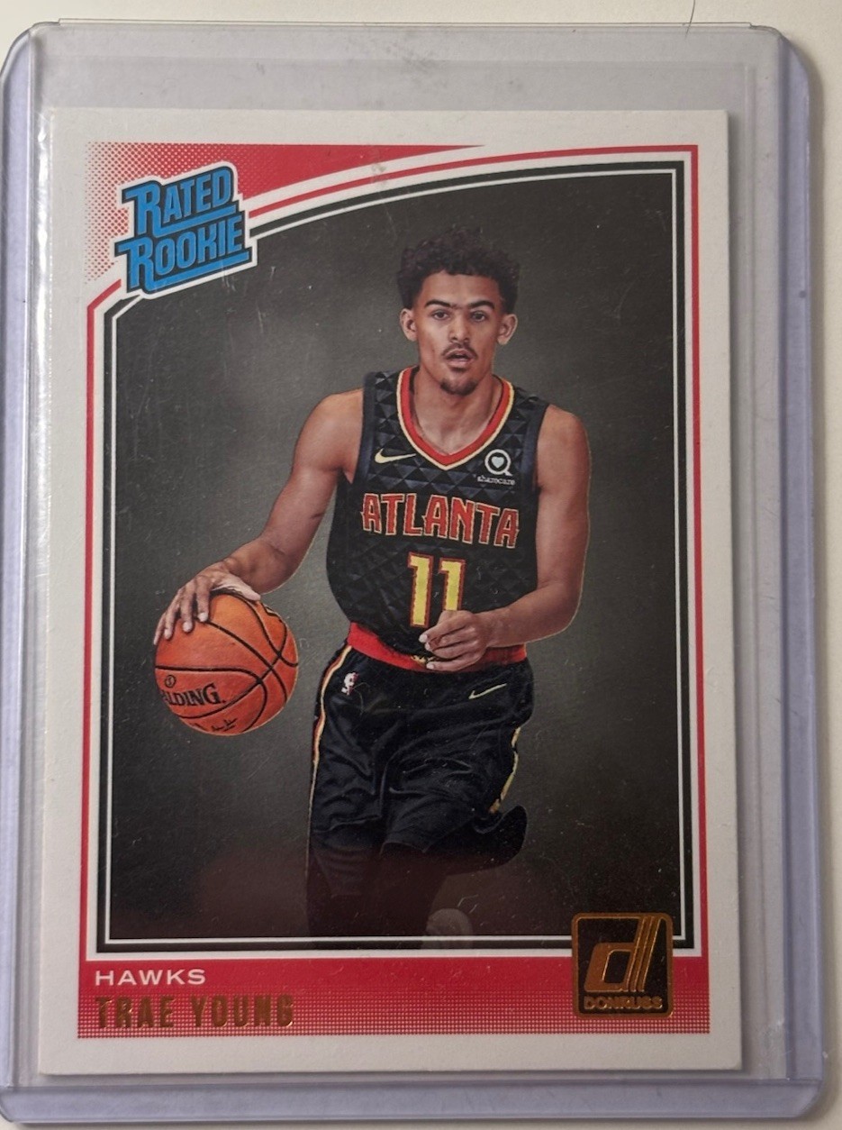 2018-19 Panini Donruss - Rated Rookies Trae Young #198 (RC)
