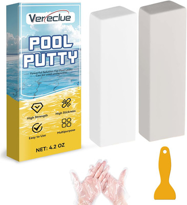Vereclue Pool Putty - 2 Part Epoxy for Leaks Underwater or Above, Multipurpose S