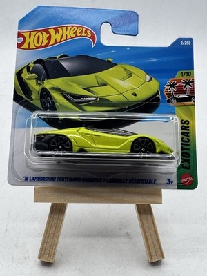 Hot Wheels 2026 Case G Exoticars  16 Lamborghini Centenario Roadster Short Card