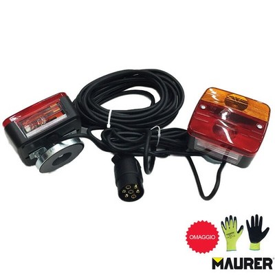 KIT FANALI POSTERIORI Completo Per Rimorchio Carrelli Roulotte Trattore Rimorchi EUR 20,00 - Foto 8