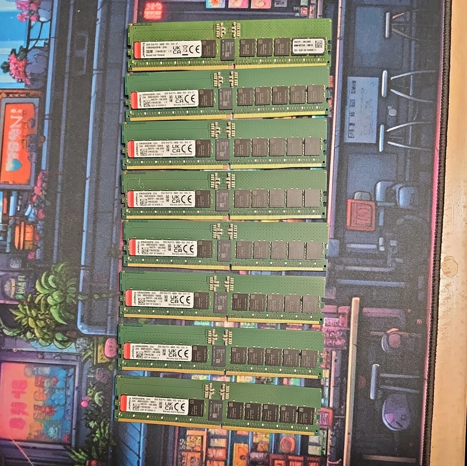 KSM56R46BD8PMI-32HAI 32GB 2Rx8 4G x 80-Bit PC5-5600 CL46 Registered EC8 288-Pin - Image 3 of 3