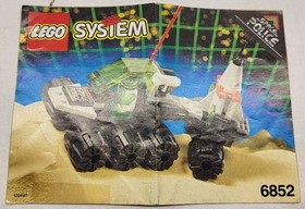 Lego 6852 Space Police II: Sonar Security, Complete w/ Instructions, No Box 