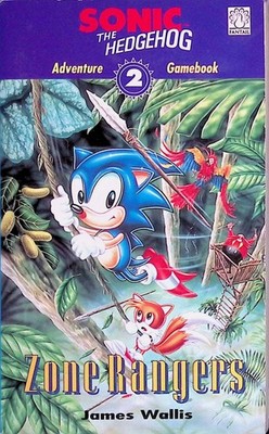 Sonic Adventure Gamebook 2 - Zone Rangers - 1./1. Edition - B+/B+/B+