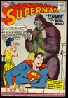 Superman #127 Nice Unrestored Silver Age Superhero Vintage DC Comic 1958 VG