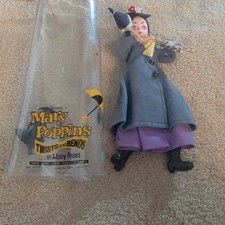 Walt Disney Mary Poppins Twists & Bends 11in Doll, Removable Clothes, OVP