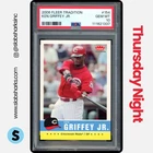 2006 FLEER TRADITION #154 KEN GRIFFEY JR. PSA 10