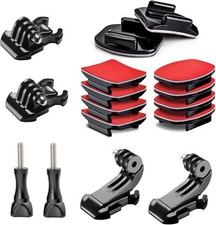 GoPro Helmet Mount Adhesive Buckle Screw Kit