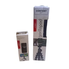 JOBY GorillaPod Content Kit & Handy Pod Kit (lot of 2)  Tripods for Mounting
