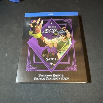 JoJo's Bizarre Adventure Set 1: Phantom Blood & Battle Tendency Blu-ray w/ Slip