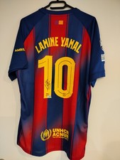 Lamine Yamal Signed FC Barcelona Away Jersey COA