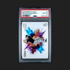 2025 Panini Prizm Liv Golf - Color Blast Bryson DeChambeau #9 PSA 10 