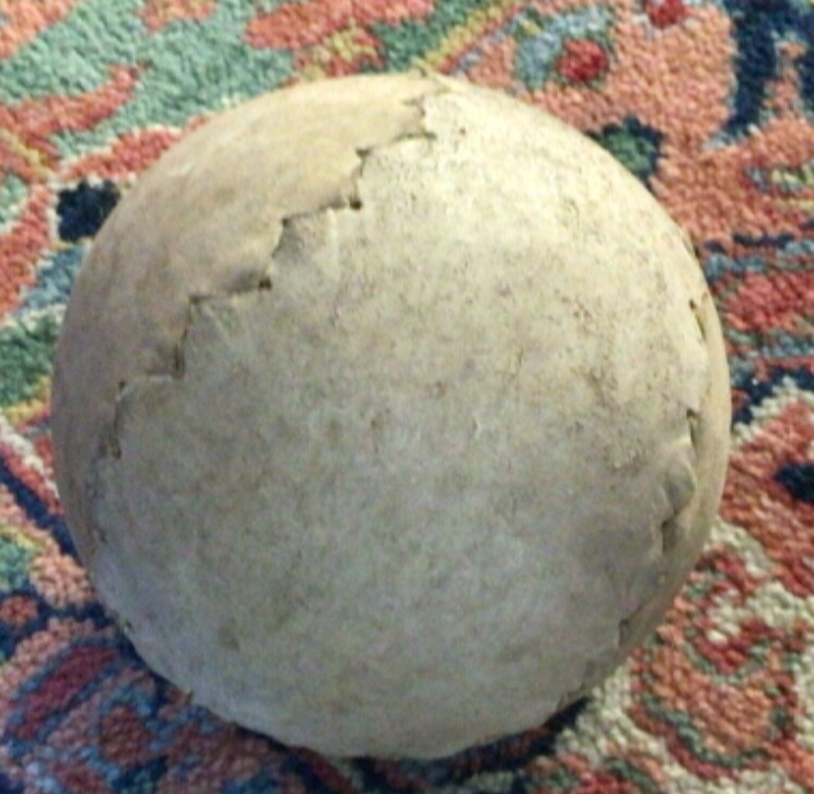 Reproduction of a 1930's hand stitched leather football | Dorking s
