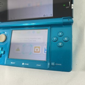 Nintendo 3DS Aqua Blue  CTR-001 READ DESCRIPTION - DOESNT READ GAMES - TESTED