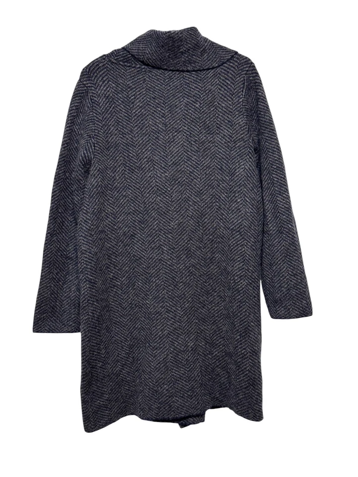 Abrigo Max Studio Mujer Dinero Viejo Espiga Talla 1X Cuello Embudo Escandinado Foto 3 de 4