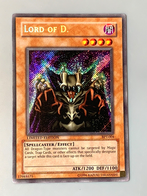 yugioh Lord of D. BPT-004 Secret Rare Limited Lightly Played | eBay yugioh Lord of D. BPT-004 Secret Rare Limited Lightly Played | eBay