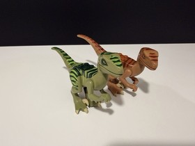 (4) Lego Jurassic World Dino T. Rex Tyrannosaurus Rex & Raptors 5884 5887 75918