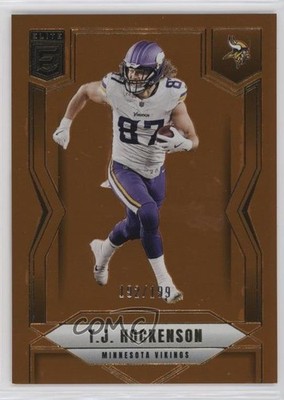 2025 Panini Donruss Elite Orange 192/199 TJ Hockenson #66 07ns