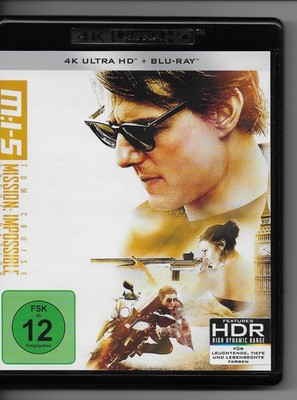 Mission: Impossible 5 - Rogue Nation - 4K UHD + BluRay - ca. 132min - deutsch