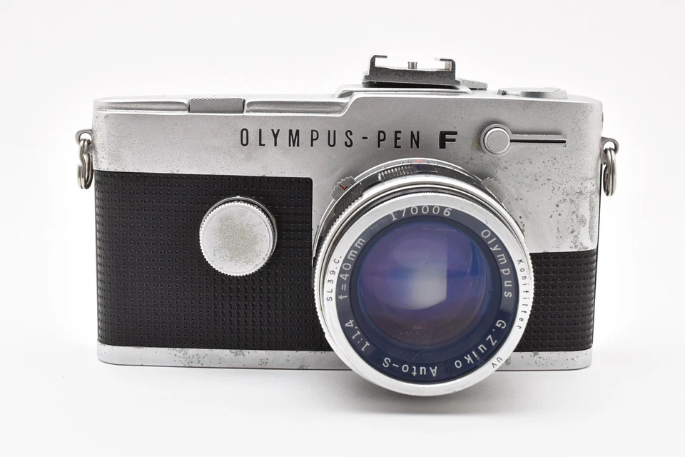 Câmera de Filme 35mm Meter Works [Exc+5]Olympus Pen FT Meio Quadro 40mm f1.4 JAPÃO - Imagem 4 de 4