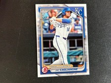 Jac Caglianone 2024 Bowman 1st Rookie RC Kansas City Royals F3