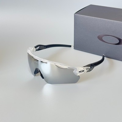 Oakley Radar EV Path OO9208 Sunglasses Clear Gray Frame Prizm Mirrored Lens