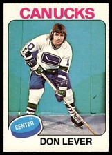 1975-76 O-Pee-Chee Vintage Hockey Don Lever #206 VIEW SCAN