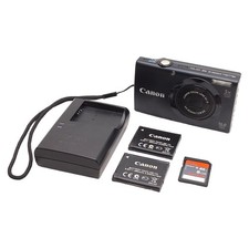 Canon PowerShot A3400 IS Digital Camera w/ Charger, 16MP, 5x Zoom, 16GB SD Card