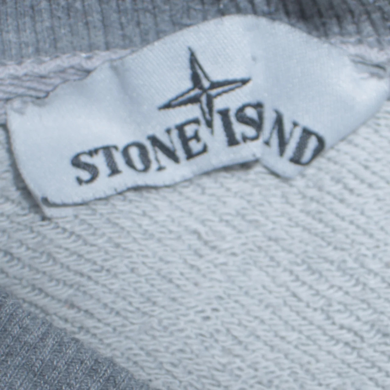Stone Island 90's Lightweight Crew Neck Sweatshirt Small  Grey image 7