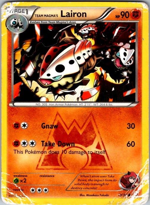Double Crisis #13/34 Team Magma's Lairon