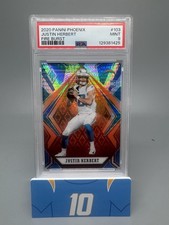 Justin Herbert 2020 Phoenix Fireburst Fanatics Exclusive Rookie Card #103 PSA 9