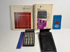 Hewlett-Packard HP41CV Calculator and Accessories