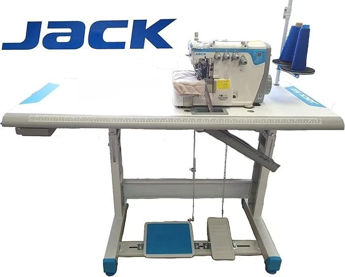 Jack E4S-4 Overlock Machine Complete With Pallet And Motor - Sewing Shopping