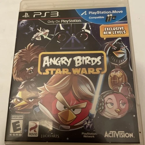 Angry Birds Star Wars PS3 - Cleaned, Tested, Working!