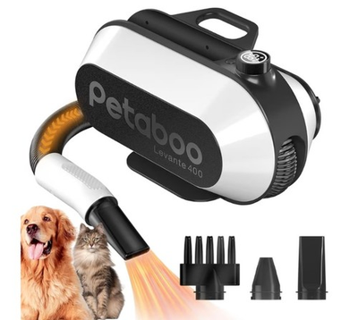 #ad petaboo Dog Blow Dryer Quiet 40dB Cat Mode 3 in 1 Nozzles Adjustable READ Descri $49.99