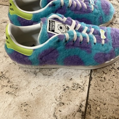 Adidas x Disney Original Stan Smith Monsters Inc Mike & Sulley Blue 9 Men
