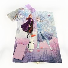 Disney Frozen II comforter flat sheet pillow case Toddler Bed Gift Disney Fan