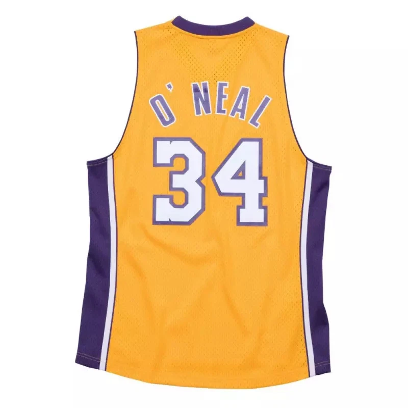 Maillot NBA Shaquille O'Neal Los Angeles Lakers 1999-00 Mitchell & ness Hardwood - Photo 2/2