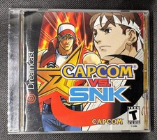 Capcom vs. SNK Sega Dreamcast CIB Complete Disc Case Manual Tested Works