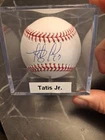 Fernando Tatis Jr. Signed Autographed OMLB Baseball JSA RC Year W/USA Sticker