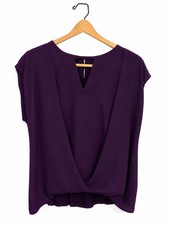 INC International Concepts Womens Purple Wrap...