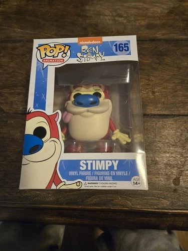 Funko POP! Animation Ren and Stimpy Stimpy #165 Vinyl Figure