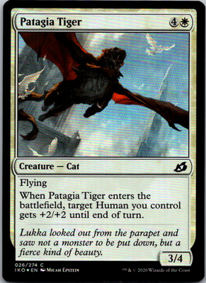 Patagia Tiger C  Foil Ikoria: Lair of Behemoths 26 LP-NM
