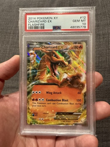 Charizard-EX graded PSA 10 for sale on eBay