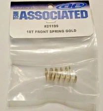 Team Associated 21199 18T Front Spring - Gold (2)
