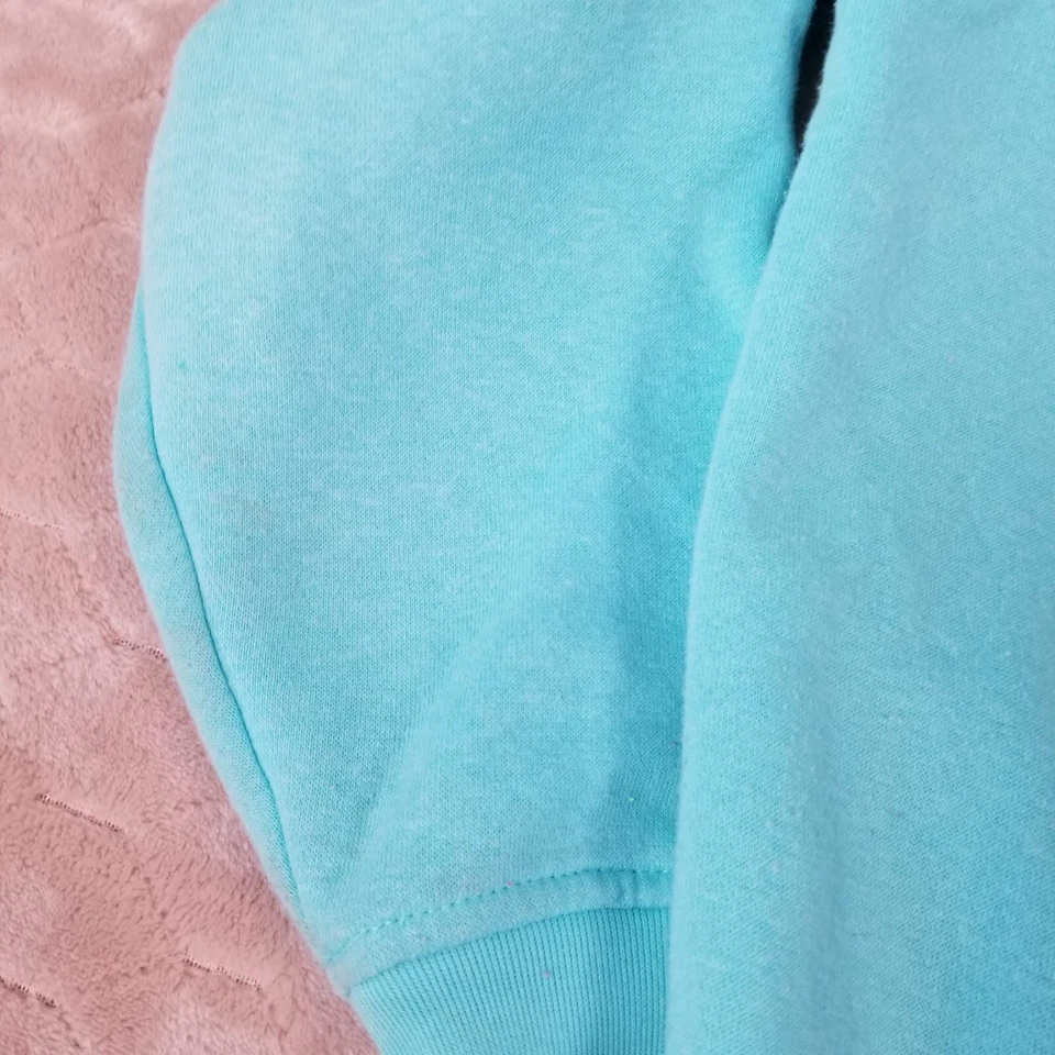 VTG Tudor Court by Haband Womens Bright Blue Cardigan Snap Button - Size M - Image 4 of 4