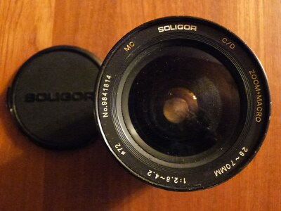 Soligor Zoom Macro Objektiv 28-70 mm 1:2,8~4.2, Durchm. 72  mm  