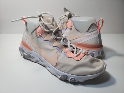 Nike React Element 55 Pale Pink 2019 BQ2728-601 - Size 9