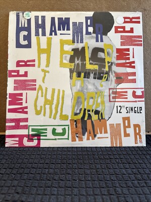 MC Hammer - Help the Children (1990) Vinyl 12'' Single, SEALED